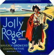 Jolly Roger Label - Waverly, Florida