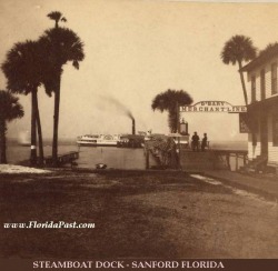 STEAMBOAT DOCK - SANFORD, FLORIDA