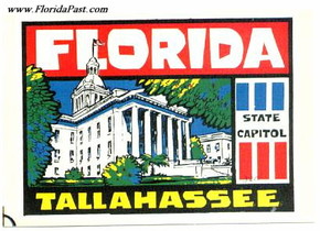 When in Tallahassee, FloridaPast, one must get a souvenir decal of the State Capitol