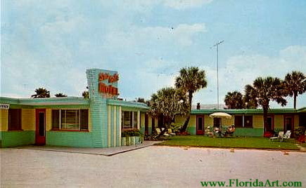You might want to stay here, at the Sea Gate Motel in Daytona