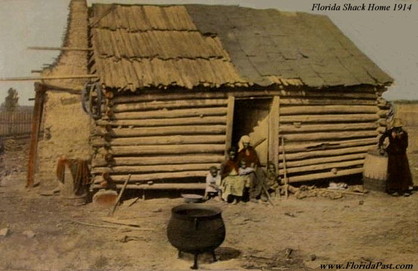 To think, this is how it was. How Primitive and Simple, yet the FloridaPast Folks remain Unyielding to the elements of FloridaPast - back in the day when Men were Men and Women were Women