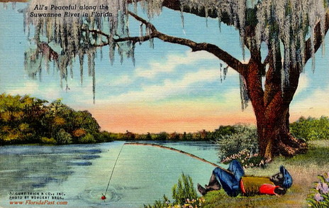 Way down south, by the Suwannee River, it's the place for me