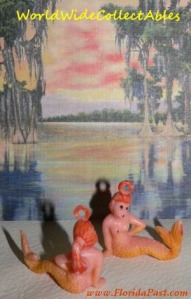 Sweet Vintage Florida Mermaid Novelty