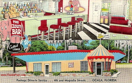 I realize it's a BAR, but, it's still a VERY KOOL FloridaPast image, and I bet we could've got ourselves a sand-wich with our drink