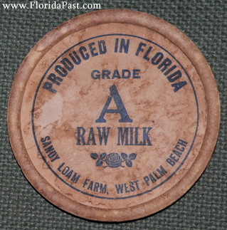 Rare Florida Milk Cap - EXTRA LARGE SIZE - WEST PALM BEACH