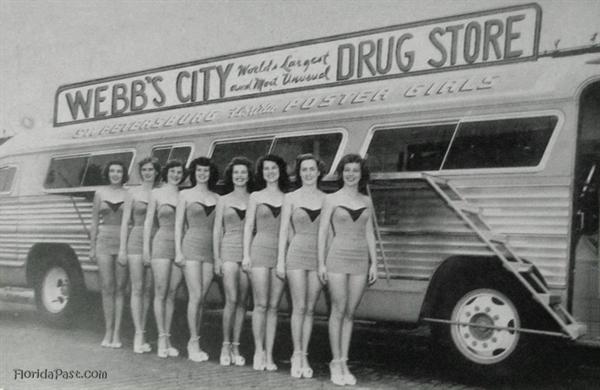 Click on the bus gus, and you'll take it to where Webb's and these gals once was