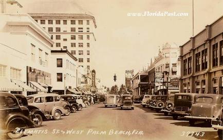 Going back in time to West Palm Beach, Florida