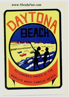 And it still continues today - The Photograph Archives of FloridaPast contains a few early 1900 images depicting races on the beach of Daytona, FloridaPast
