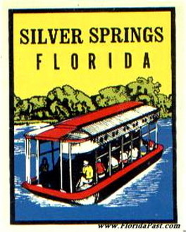 As one traveled the Highways of FloridaPast, they would collect a souvenir decal from wherever they visited. 