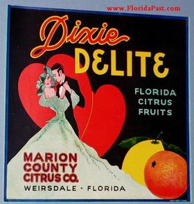 It's a DELITE to tell you, we have some other Wonderful Dixie Delite Labels for sale here on FloridaPast! BUY THOSE! I GIVE U DEAL U CAN NOT RE-FUZE