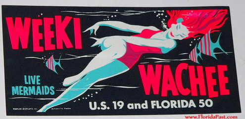Even bumper stickers of FloridaPast were ART!