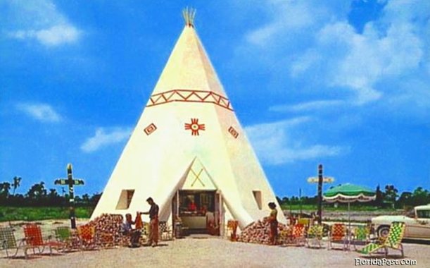 Click the tepee to see where we were Now & Then